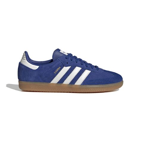 adidas samba heren blauw|Adidas blue samba.